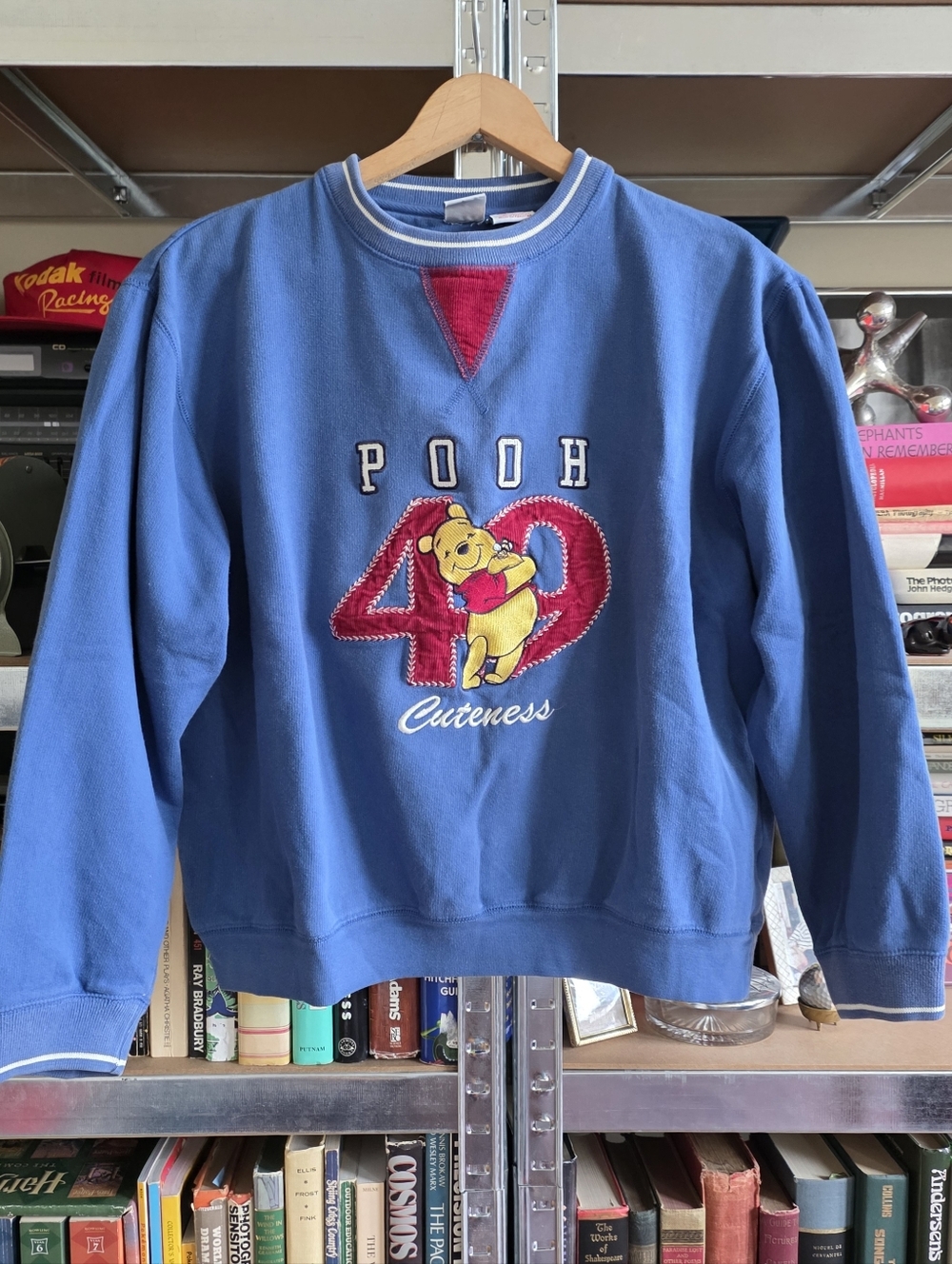 1990s | Winnie the Pooh "49 Cuteness" sweatshirt